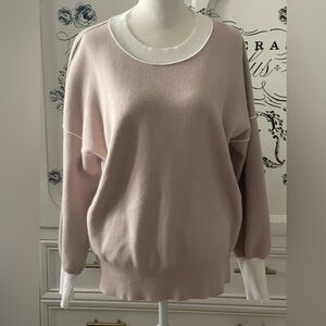 Tan pullover sweater